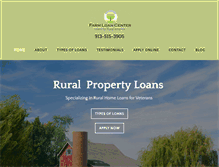 Tablet Screenshot of farmloancenter.com